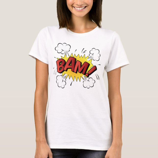 ¡Bam! Camiseta (Anverso)