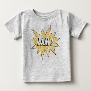 ¡BAM gris! Camiseta