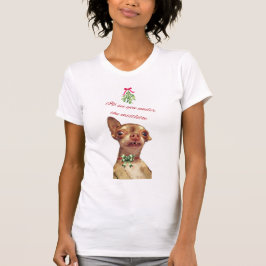 Bambi te verá debajo del Mistletoe - camiseta