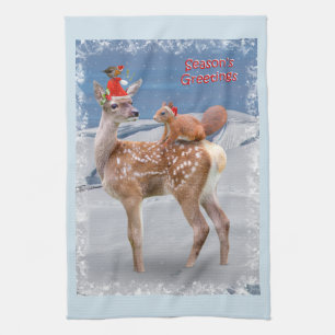 Bambi y la toalla de cocina de los amigos