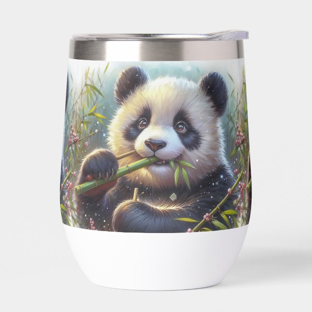 Bambú de oso panda adorable (Izquierdo)