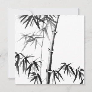 Bambú - estilo chino - sin marco