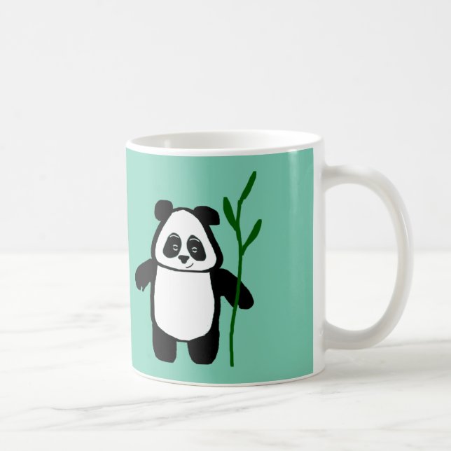 Bambú la taza de la panda (Derecha)
