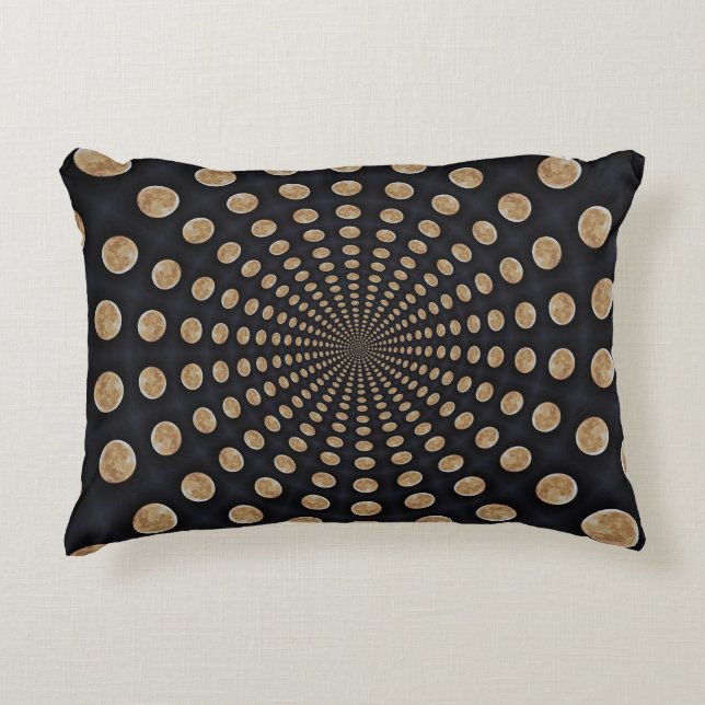 Bañada de muchas lunas Acento de almohada (Anverso)