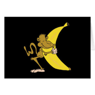 banana de abrazo de mono