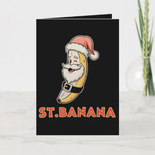 Banana de Navidad Santa Divertida Navidad Fiesta