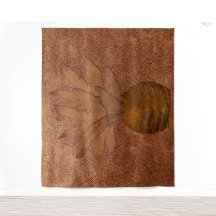 Banana deja un tapiz de aspecto de cobre