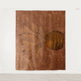 Banana deja un tapiz de aspecto de cobre