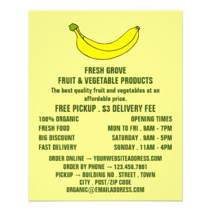 Banana, publicidad de Greengrocers