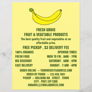 Banana, publicidad de Greengrocers
