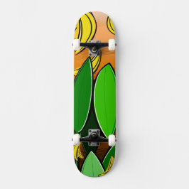 Banana Vibes – Skateboard de Arte Pop