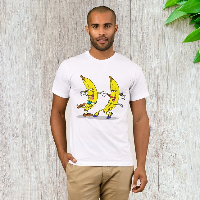 Bananas bailarinas con camiseta (Subido por el creador)