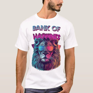 BANCO DE FELICIDADES Camiseta básica masculina | L