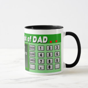 BANCO DE LA TAZA DEL PAPÁ - MÁQUINA DE LA