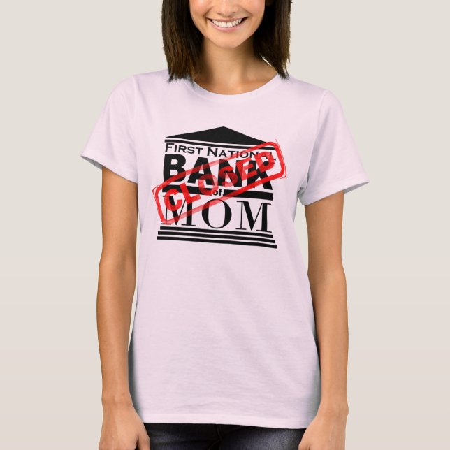 Banco de Mamá - Camiseta cerrada (Anverso)