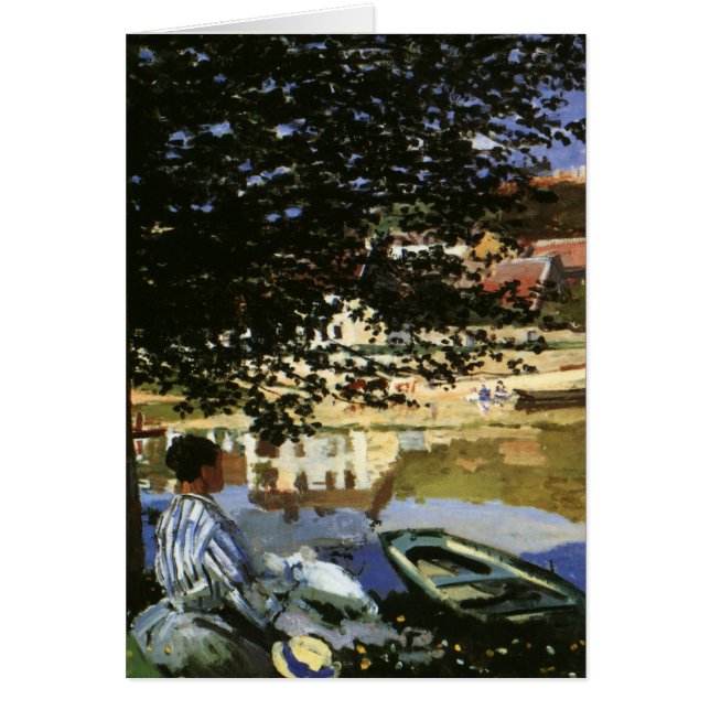 Banco del Sena, Bennecourt por Claude Monet (Frente)