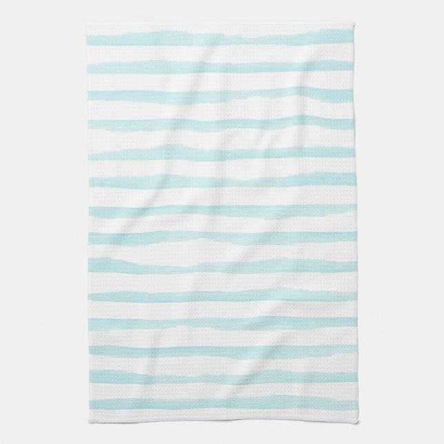 Banda acuática azul oceánica Kitchen Toallas (Vertical)