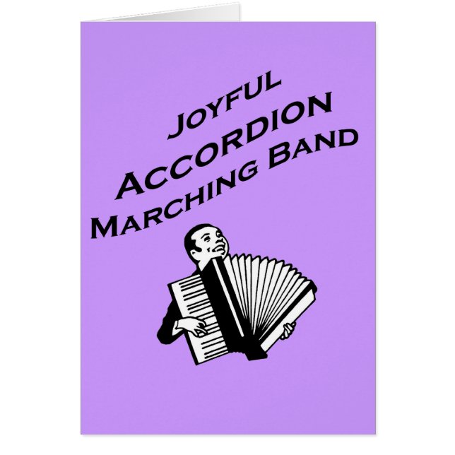 Banda alegre del acordeón (Frente)