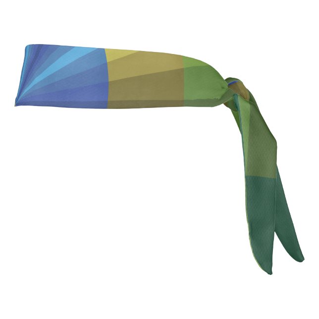 Banda auricular atlética de Peacock Illusion (Girar 90)