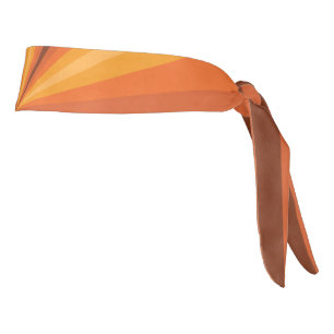 Banda auricular atlética Naranja de ilusión óptica