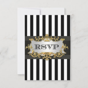 Banda blanca negra RSVP 1