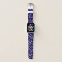 Banda Blue Dreamy Floral Apple Watch