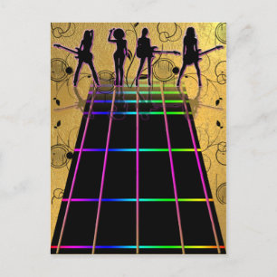 Banda Chica Fret de guitarra eléctrica con tarjeta