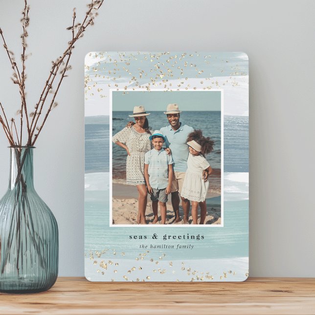 Banda costera | Tarjeta fotográfica de vacaciones (Subido por el creador)