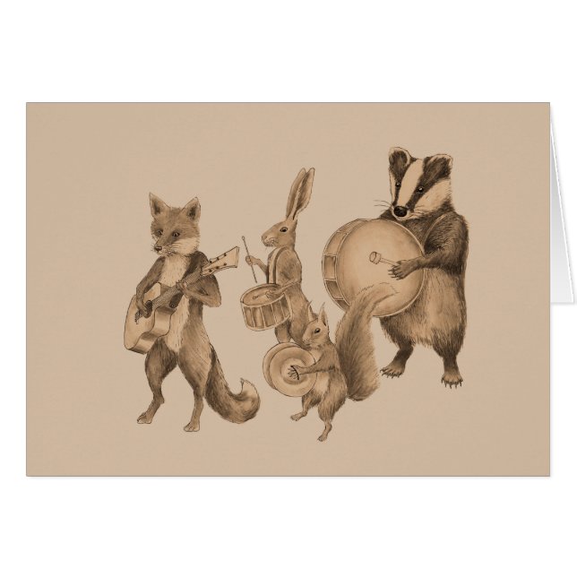 Banda de animales (Anverso (Horizontal))