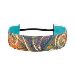 banda de cabeza abstracta de arte