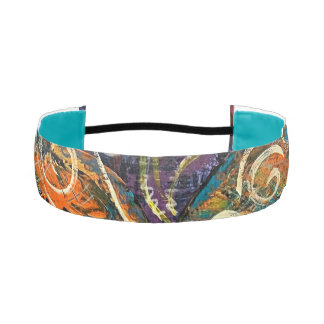 banda de cabeza abstracta de arte