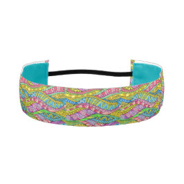 Banda de cabeza colorida bohemias