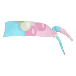 Banda de cabeza Dango Pastel Rosa Blue Checkered