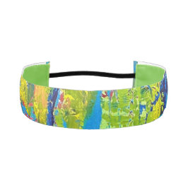 Banda de cabeza de arte abstracto