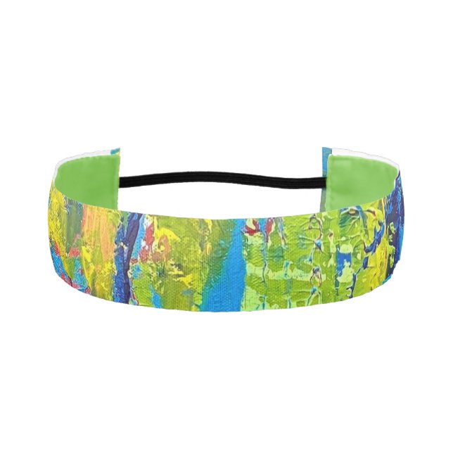 Banda de cabeza de arte abstracto (Anverso)