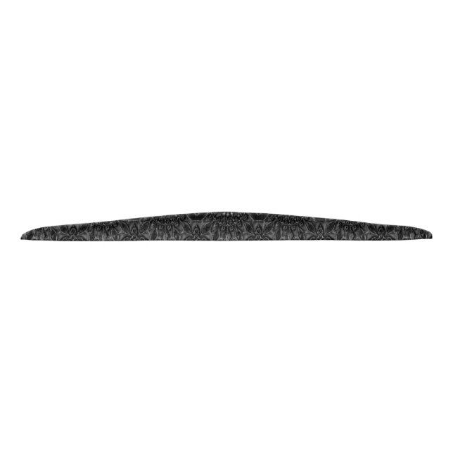 Banda de cabeza de Charcoal Mandala Tie (Anverso)