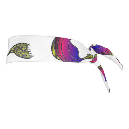 Banda de cabeza de cola de Sirena multicolor
