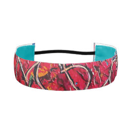 Banda de cabeza de resumen de arte