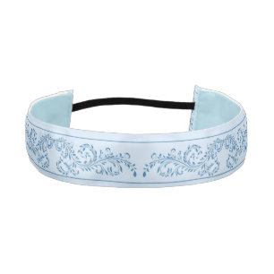 Banda de cabeza - Icy Blue Damask