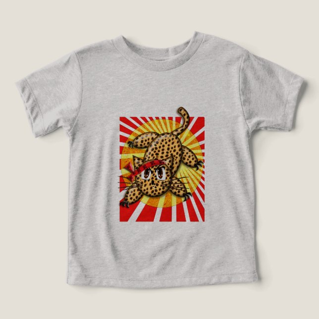 Banda de cabezal con cintura de Anime Leopard Kitt (Diseño delantero )