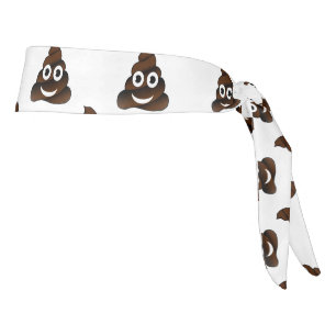 banda de emoji de poop divertida