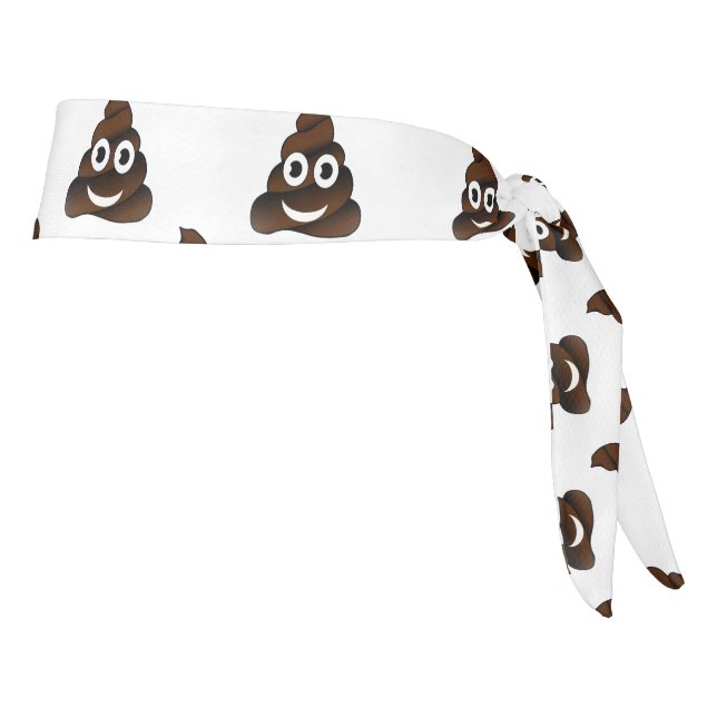 banda de emoji de poop divertida (Girar 90)