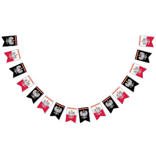 Banda de Fiesta de la bandera polaca, banners/Boda