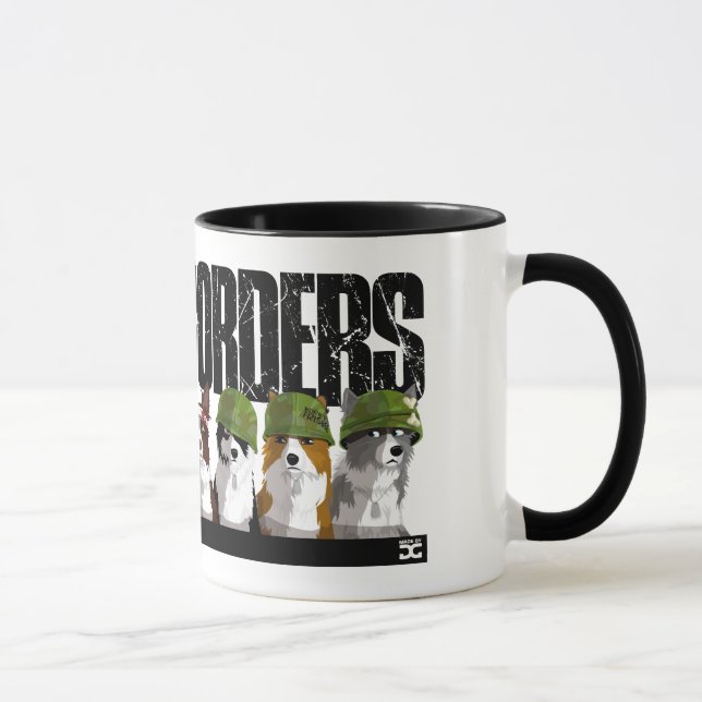 Banda de fronteras - taza (Derecha)