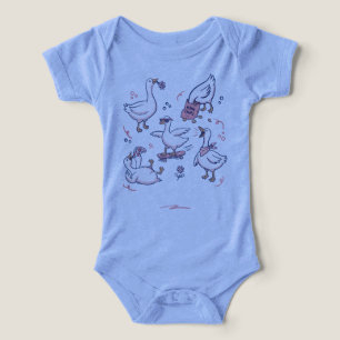 Banda de ganso tonto camiseta de ganso divertida