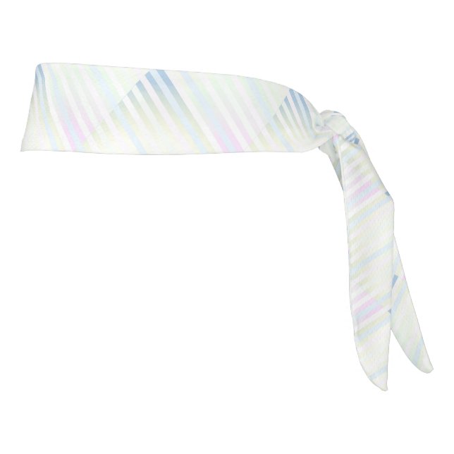 Banda de la cabeza de los tibetanos rayados Pastel (Girar 90)