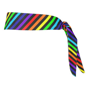 Banda de la cabeza de los tiros del arco iris