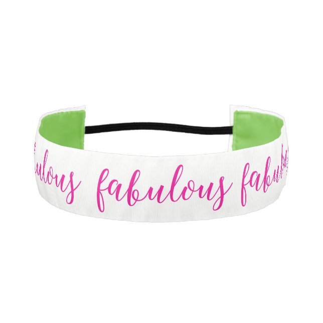 Banda de pelo "fabulosa" (Anverso)