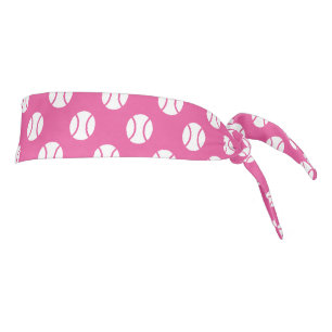 Banda deportiva de tenis rosa para mujeres o chica