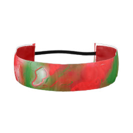 Banda frontal roja, blanca y verde